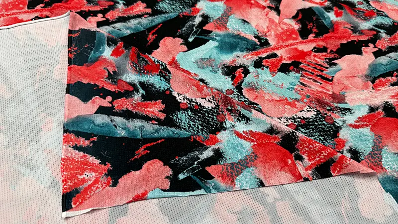 Dzianina FIT z nadrukiem Sublimacja